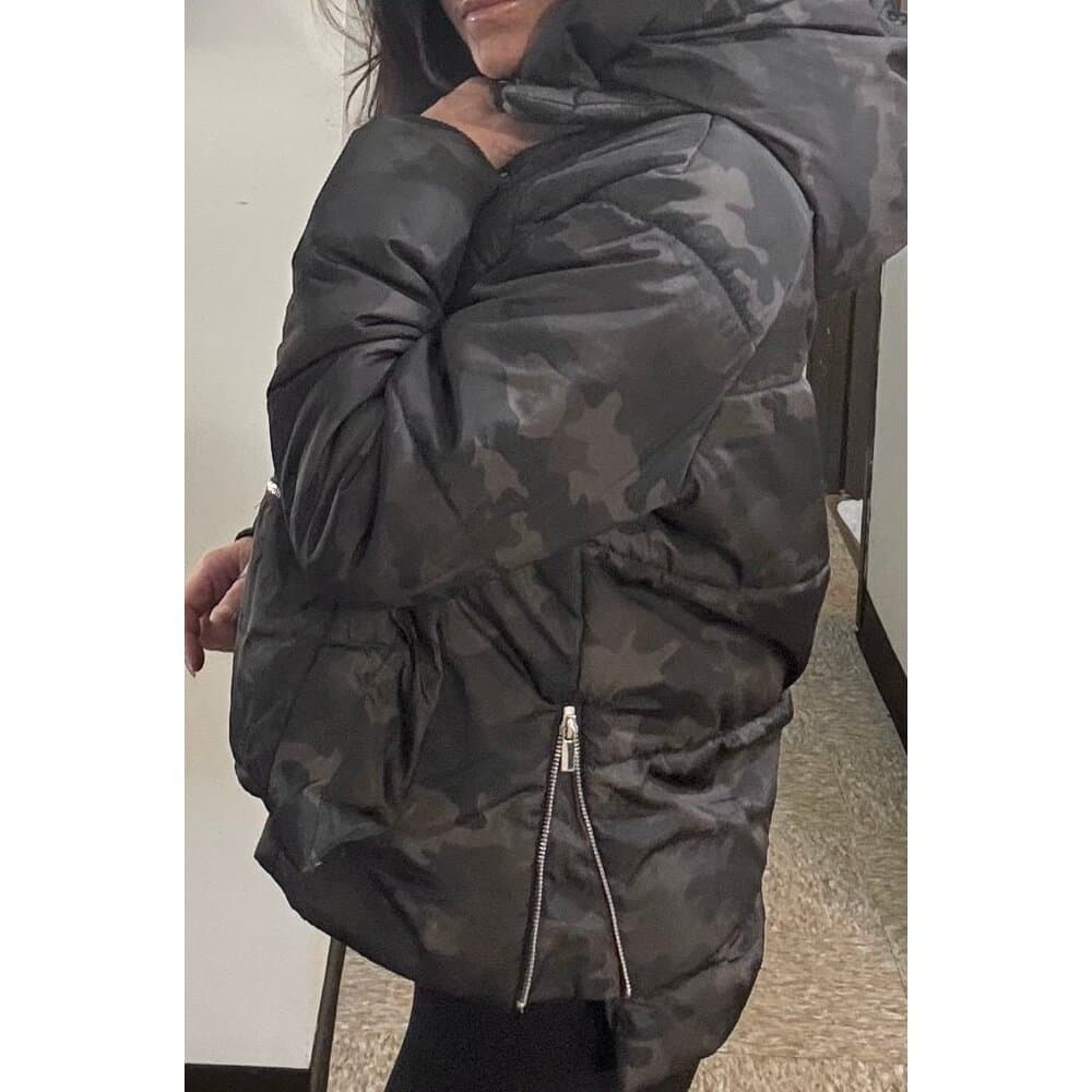 AVEC LES FILLES Bagatelle Camo Puffer Jacket Sz xSmall - Thumbnail 2