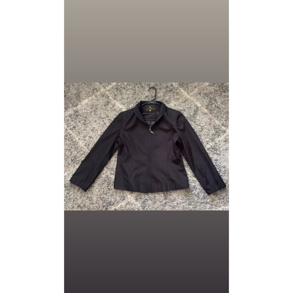 Vtg Fendi fancy black lightweight jacket - Thumbnail 5