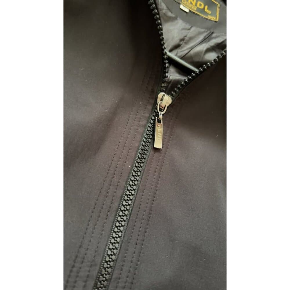 Vtg Fendi fancy black lightweight jacket - Thumbnail 4
