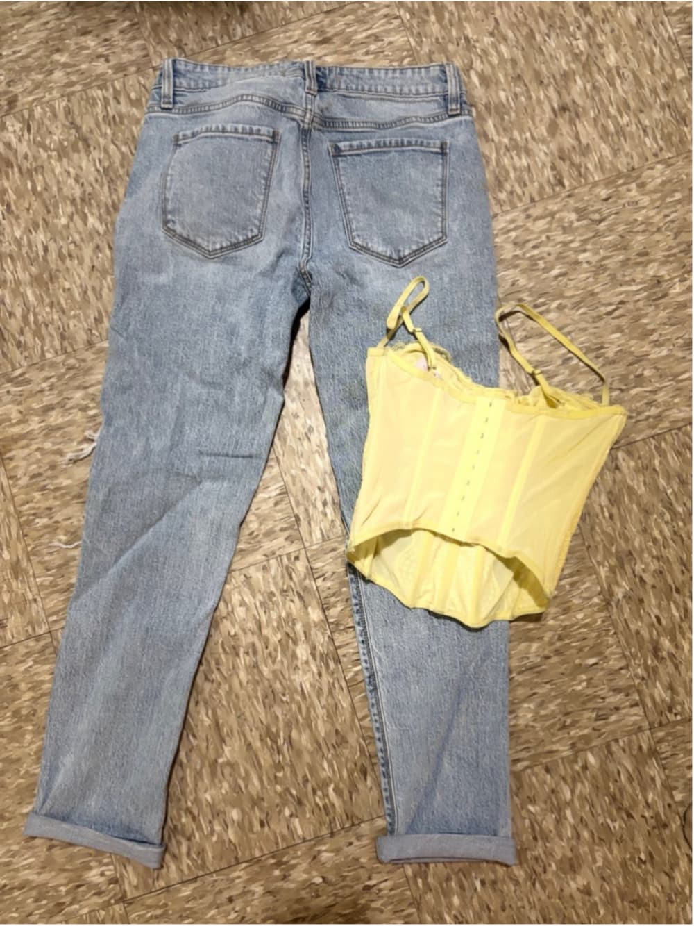 jeans & corset - Thumbnail 3