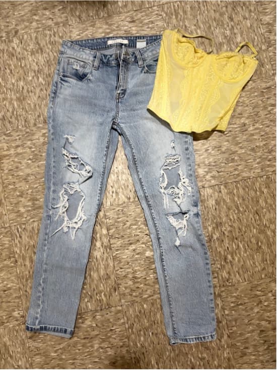 jeans & corset - Thumbnail 8