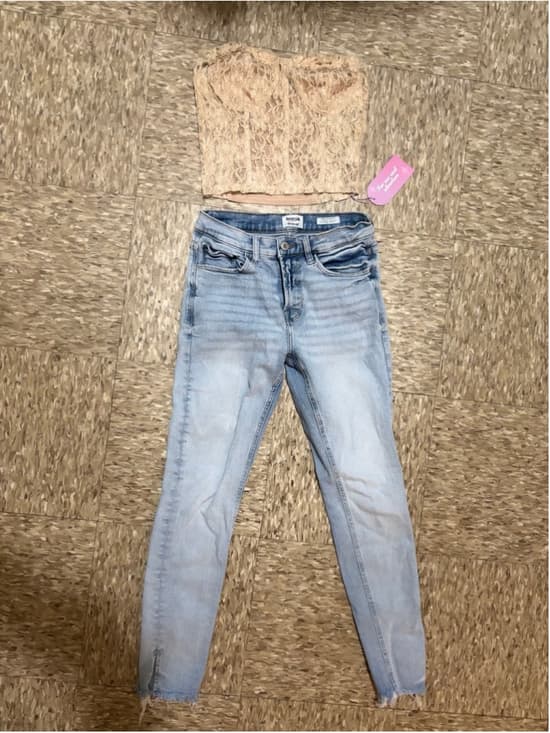 Corset/jeans outfit - Thumbnail 8