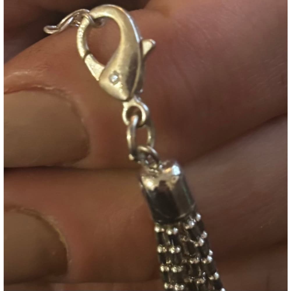Silpada sterling silver tassel necklace with a lobster clasp - Thumbnail 6