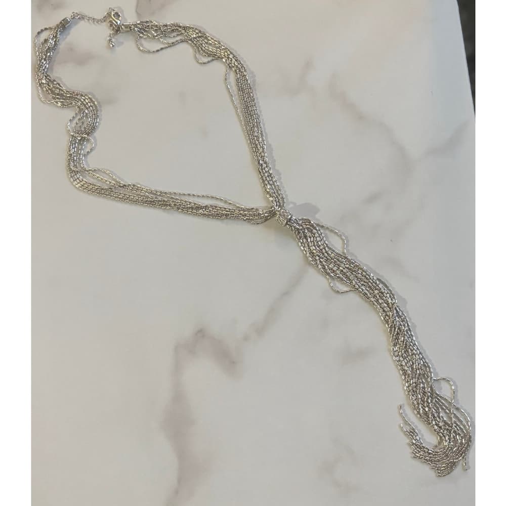 Silpada sterling silver tassel necklace with a lobster clasp - Thumbnail 7