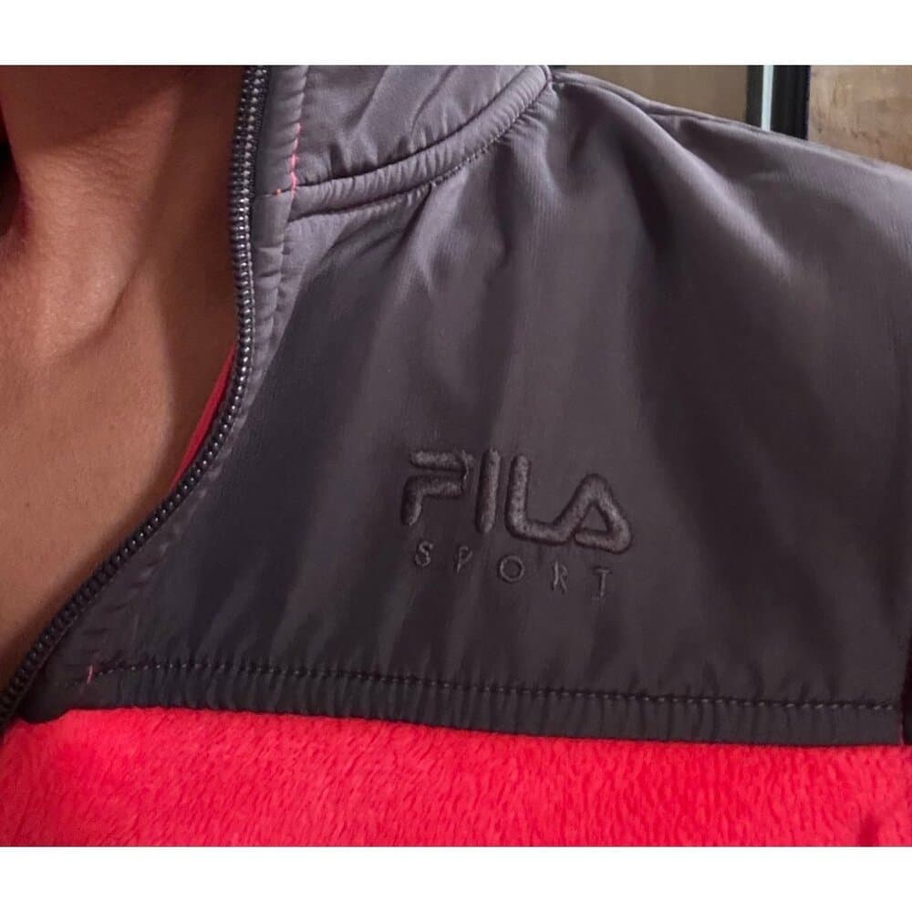 Fila Sport Women's Juniors Full Zip Fleece Jacket Size L - Thumbnail 2