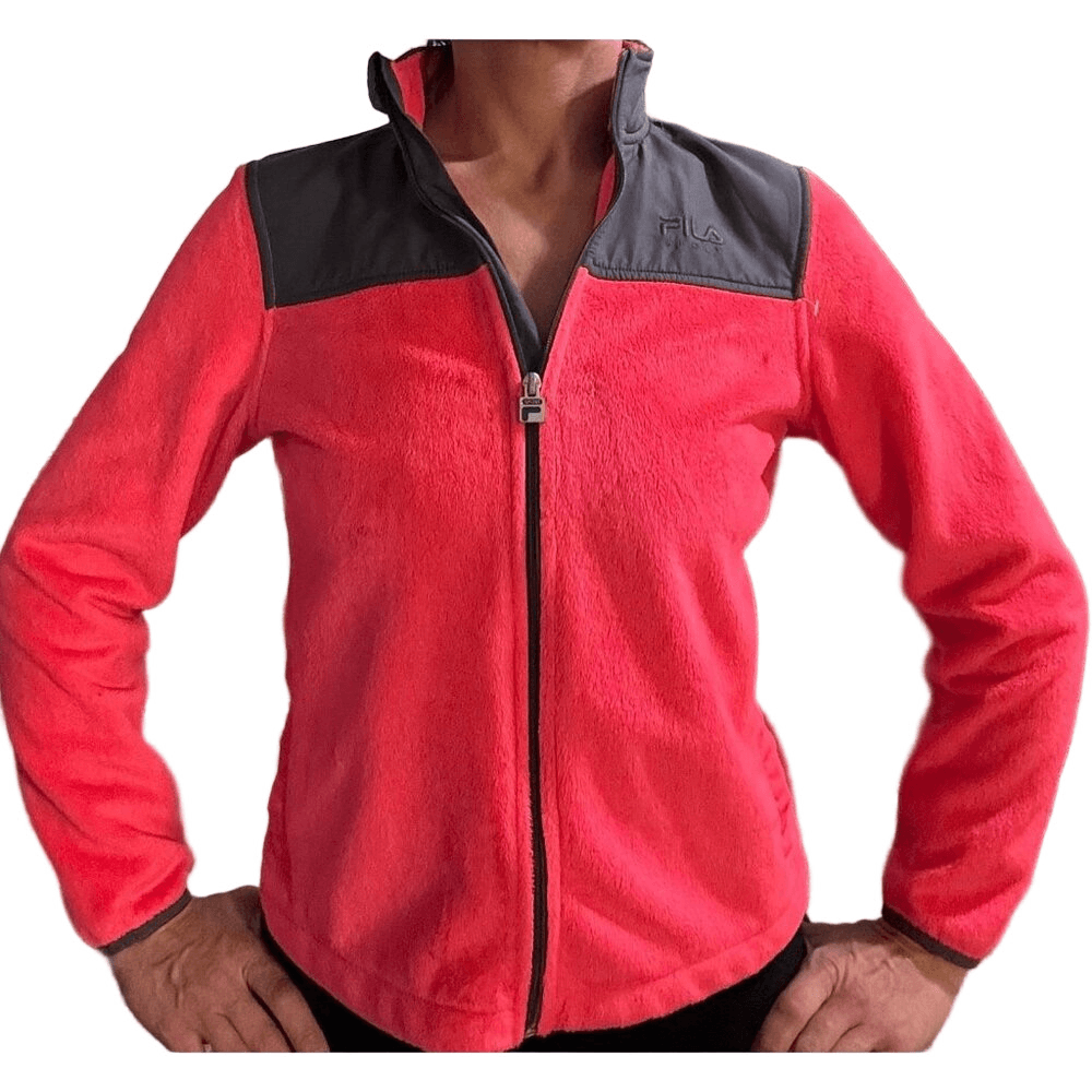 Fila Sport Women's Juniors Full Zip Fleece Jacket Size L - Thumbnail 4