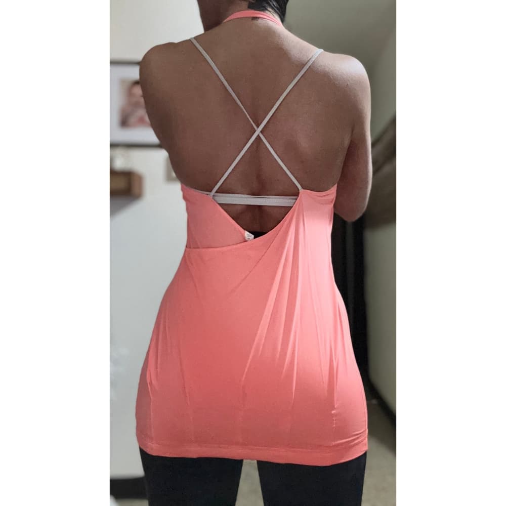 Lululemon Flow & Go Tank Top w/ Built In Bra sz 4 - Thumbnail 3
