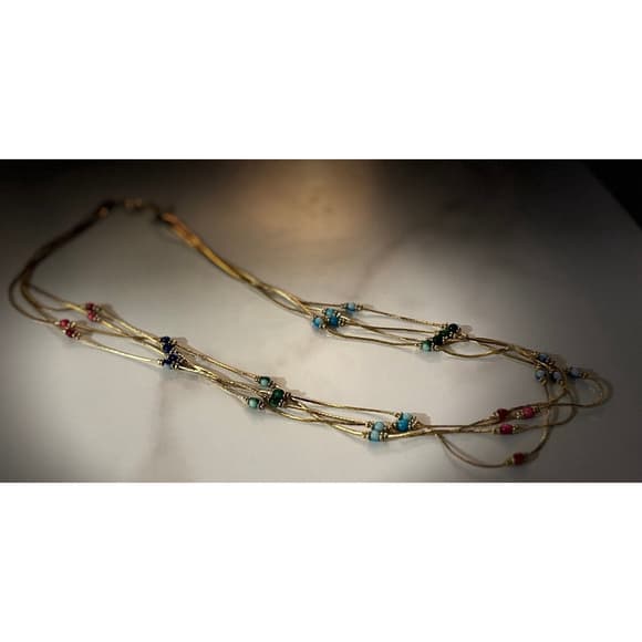 Vintage 70s glam necklace - Thumbnail 5