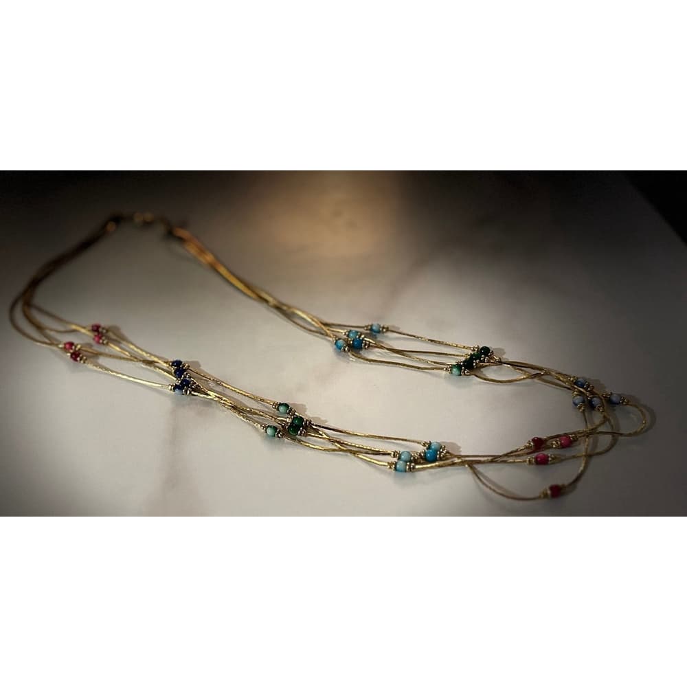 Vintage 70s glam necklace - Thumbnail 4