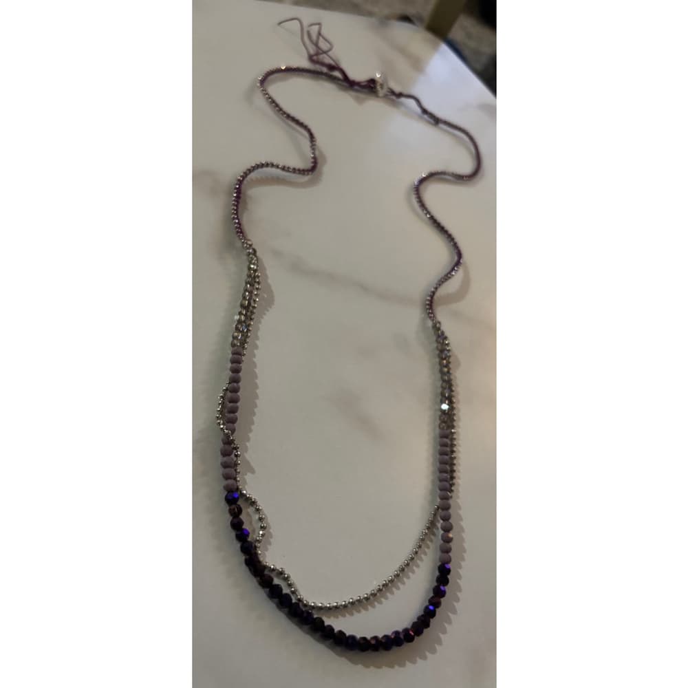 Purple AB Iridescent Bracelet - Thumbnail 3