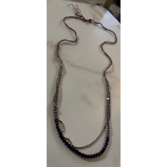Purple AB Iridescent Bracelet - Thumbnail 4