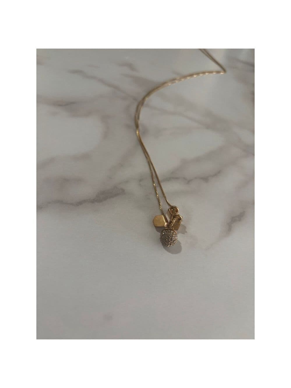 Maxwell geo shape necklace - Thumbnail 2