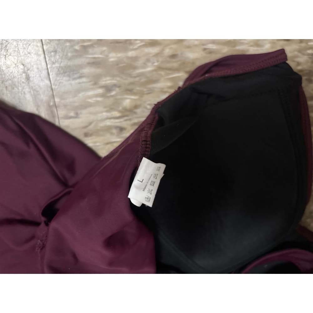 Burgundy Swimsuit - Thumbnail 3
