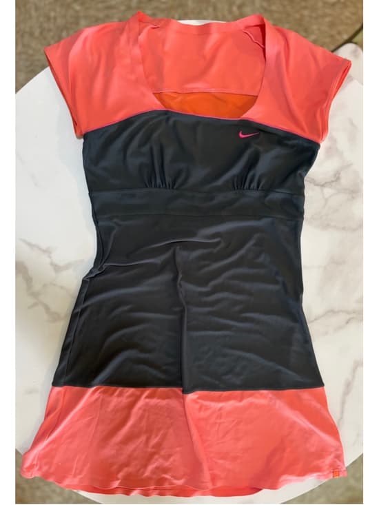 ● RARE SERENA WILLIAMS FRENCH OPEN 2009 TENNIS DRESS SKIRT NIKE SIZE WOMENS M ● - Thumbnail 5