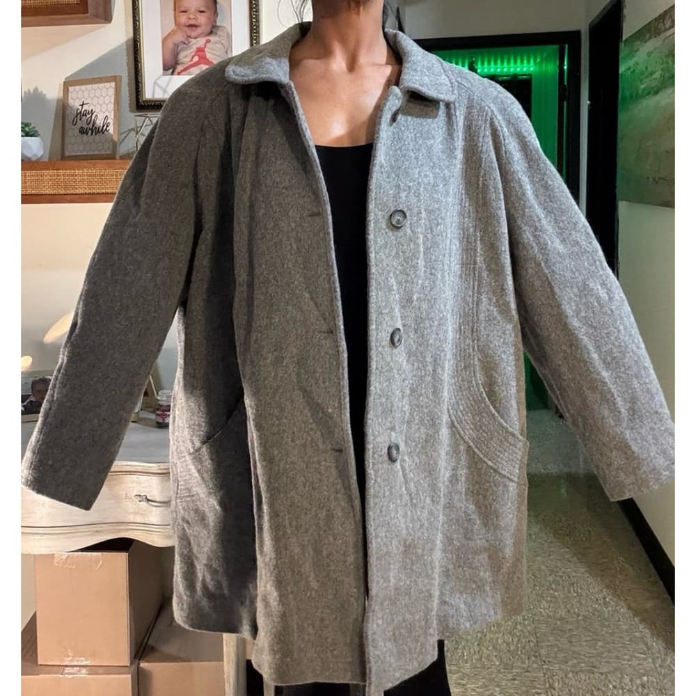 Forecaster Wool Coat - Thumbnail 3