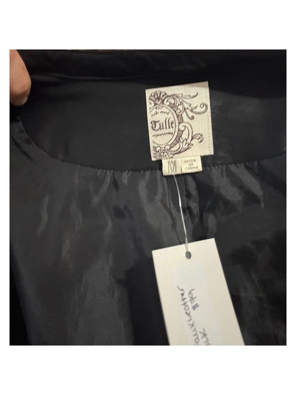 Black Tulle jacket - Thumbnail 4
