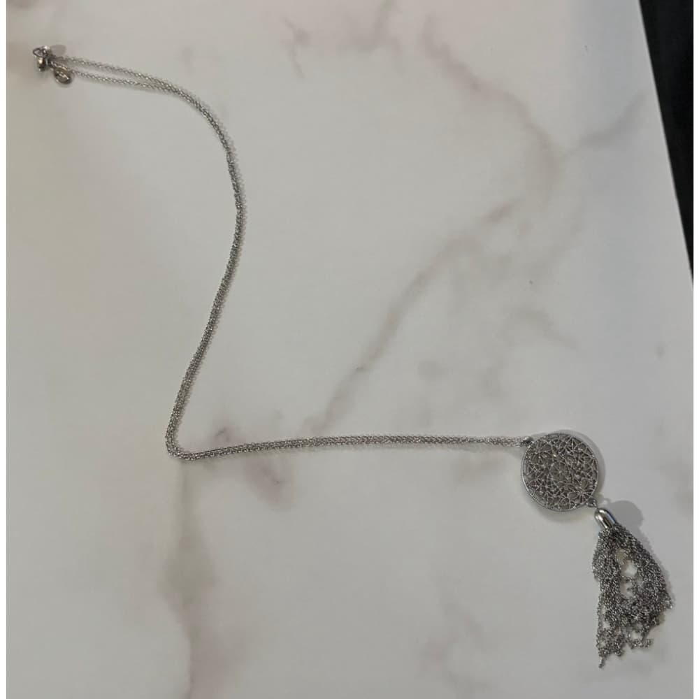 ANN TAYLOR LOFT TASSEL PENDANT NECKLACE - Thumbnail 3