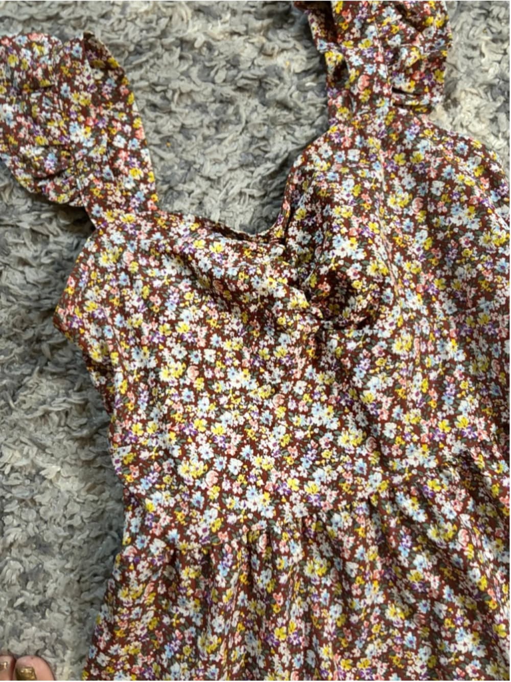 Pretty garden dress
