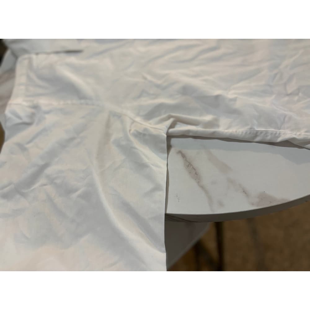 Arrow Fitted White Collard Shirt