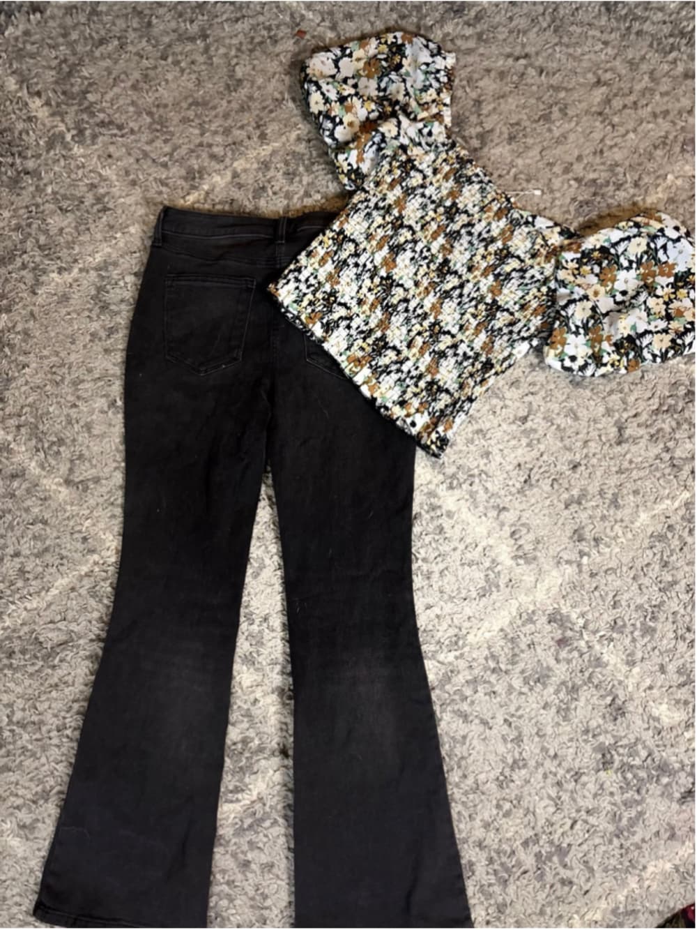 Dorose top & sonoma jeans set - Thumbnail 5