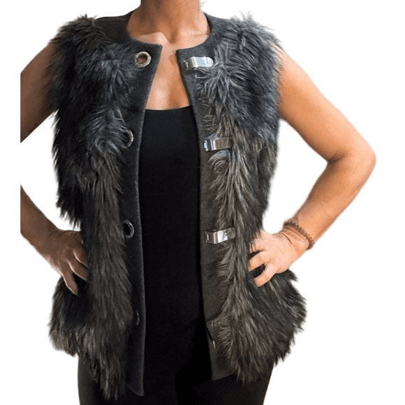 Michael Kors ❤️ Faux Fur Vest Women’s $450. - Thumbnail 9
