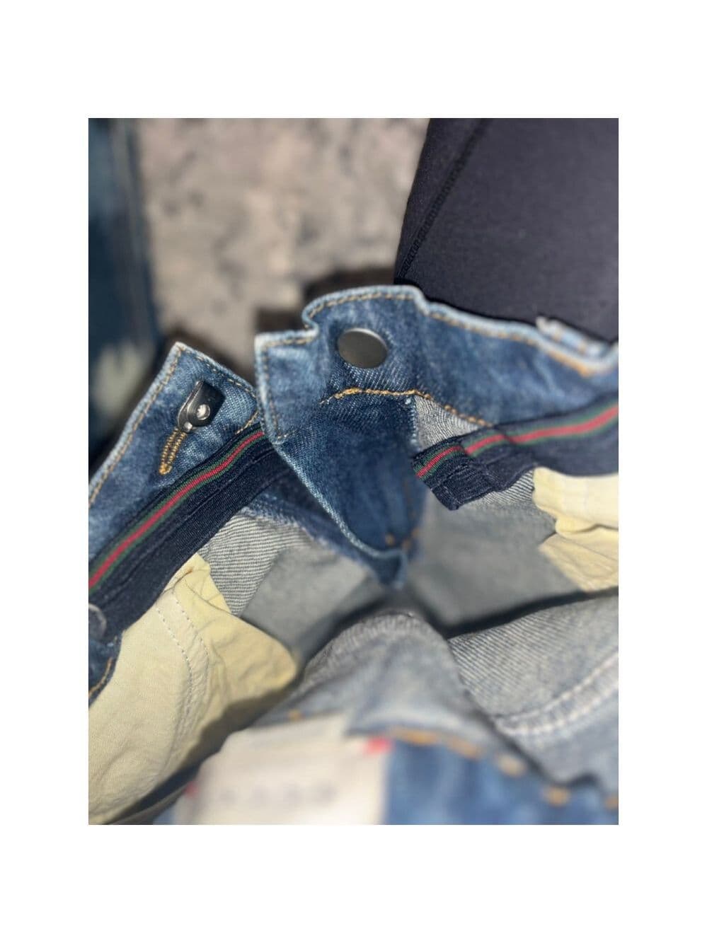Gucci Kids Size 4 Jeans w/ Tie Dye Acid Wash NWOT - Thumbnail 2