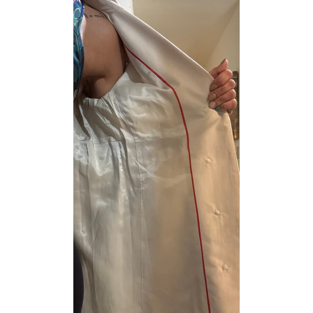 Petite LOFT Satin Trench Coat - Thumbnail 5