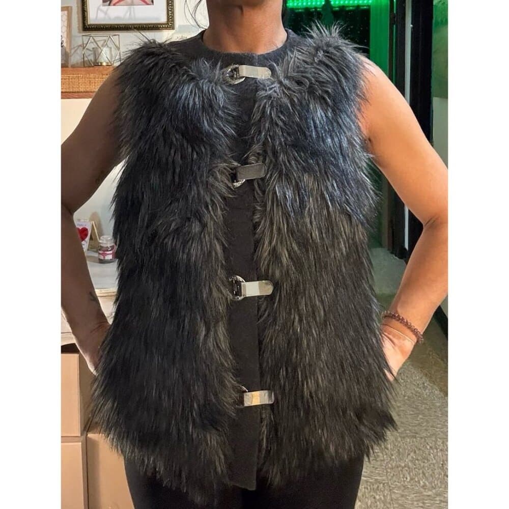 Michael Kors ❤️ Faux Fur Vest Women’s $450. - Thumbnail 5