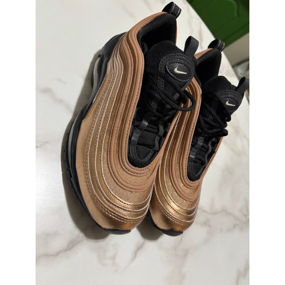 Nike Women's Air Max 97 in the Metallic Red Bronze - Thumbnail 5
