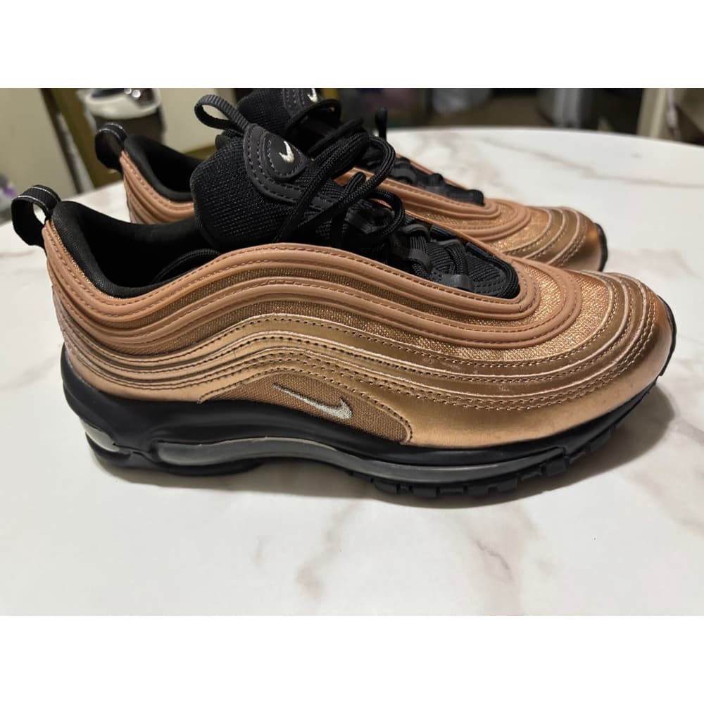 Nike Women's Air Max 97 in the Metallic Red Bronze
