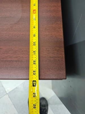 2 drawer Lateral File Cabinet Wood Tone - Thumbnail 3