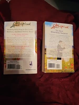 Lot of 2 Love Inspired Inspirational Romance Larger Print Paperback Books - Thumbnail 6