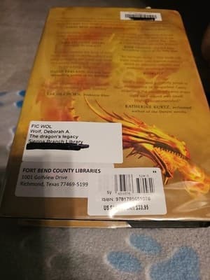 The Dragon's Legacy: The Dragon's Legacy - Deborah A Wolf, 1785651080, paperback - Thumbnail 4