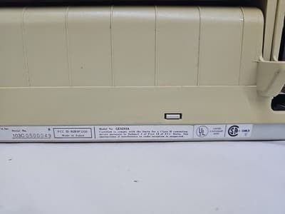 Okidata Microline 320 9-Pin Printer GE5253A Parts Or Need Repair See Description - Thumbnail 13