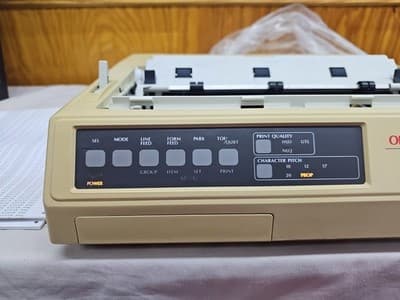Okidata Microline 320 9-Pin Printer GE5253A Parts Or Need Repair See Description - Thumbnail 10