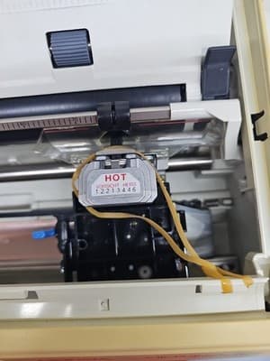 Okidata Microline 320 9-Pin Printer GE5253A Parts Or Need Repair See Description - Thumbnail 8