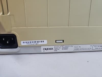 Okidata Microline 320 9-Pin Printer GE5253A Parts Or Need Repair See Description - Thumbnail 12