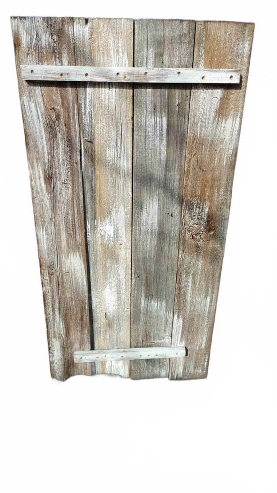 Rustic Butterfly and Flower Wall Decor Panel - Thumbnail 3