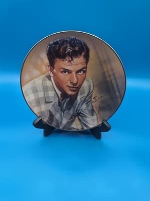 The Crooner FRANK SINATRA Franklin Mint Limited Edition Collector Plate By DREW