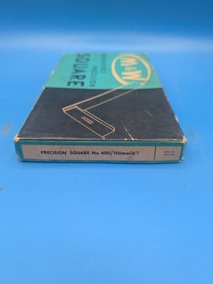 Precision Engineering Square Moore & Wright No. 400 6" MOORITE - Thumbnail 11