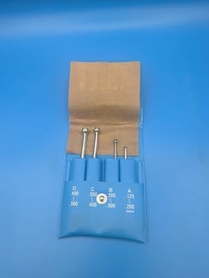 Enco No. 615-6250? Small Hole Gages 4 Piece Set w/ Pouch .125 - .500, A,B,C,D. - Thumbnail 5