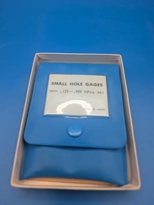 Enco No. 615-6250? Small Hole Gages 4 Piece Set w/ Pouch .125 - .500, A,B,C,D. - Thumbnail 3