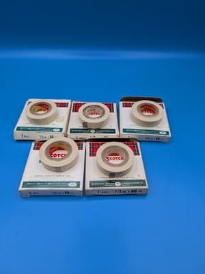 SCOTCH VINTAGE SPLICING TAPE NO 41 Original (5 Boxes) - Thumbnail 3