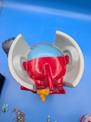 [Super Rare] Mazinger Z Soft Vinyl Figure Piggy Bank - Rear Coin Slot - Thumbnail 13