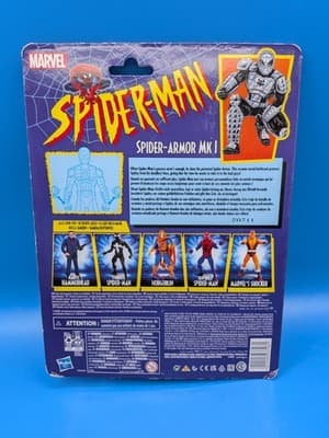 Marvel Legends Series Spider-man Retro Spider-Armor Mk 1 Spider-Man 6" - Thumbnail 3