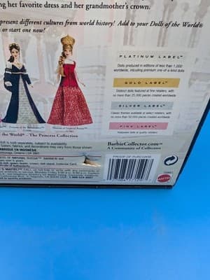 Barbie Dolls of the World Princess of Imperial Russia Barbie - Thumbnail 6