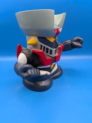 [Super Rare] Mazinger Z Soft Vinyl Figure Piggy Bank - Rear Coin Slot - Thumbnail 5