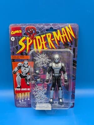 Marvel Legends Series Spider-man Retro Spider-Armor Mk 1 Spider-Man 6" - Thumbnail 2