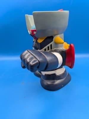 [Super Rare] Mazinger Z Soft Vinyl Figure Piggy Bank - Rear Coin Slot - Thumbnail 6