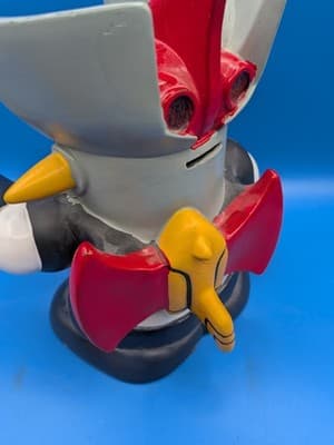 [Super Rare] Mazinger Z Soft Vinyl Figure Piggy Bank - Rear Coin Slot - Thumbnail 10